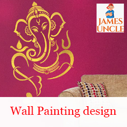 Wall painting design Mr. Sujon Das in Hatkrishnanagar